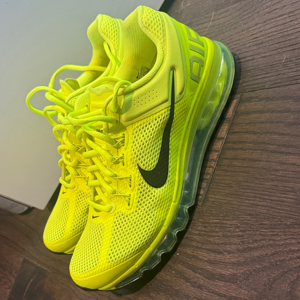 Nike Neon Air Max Sneakers